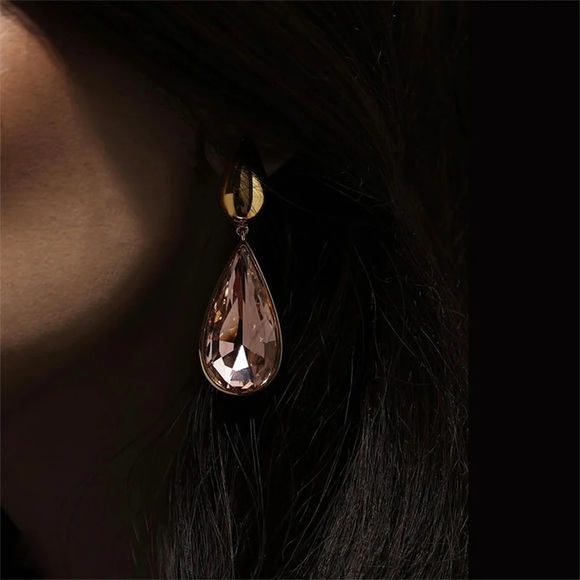 ◾️Luxury Crystal Zircon Drop Earrings - Picture 2 of 6